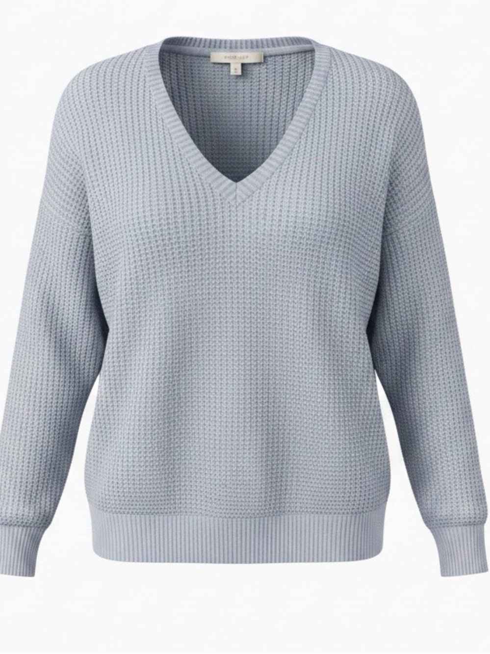 Sky Blue V-Neck Sweater